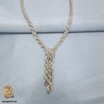 گردنبند نقره زنانه طنابی مدل ZSW Z119