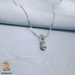 گردنبند نقره زنانه طرح دستکش بوکس مدل ZSW Z121
