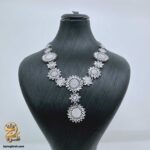 گردنبند نقره زنانه مجلسی طرح خورشید مدل ZSW Z129 IMAGE5