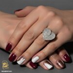 انگشتر نقره زنانه مجلسی RSW F72