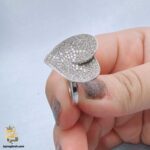 انگشتر نقره زنانه مجلسی RSW F72