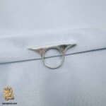 انگشتر نقره زنانه بدون نگین مدل RSW F75 IMAGE1