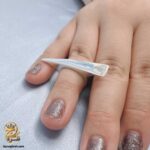 انگشتر نقره زنانه بدون نگین مدل RSW F75 IMAGE3