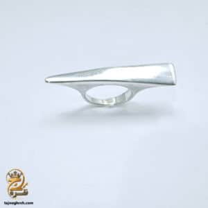 انگشتر نقره زنانه بدون نگین مدل RSW F75