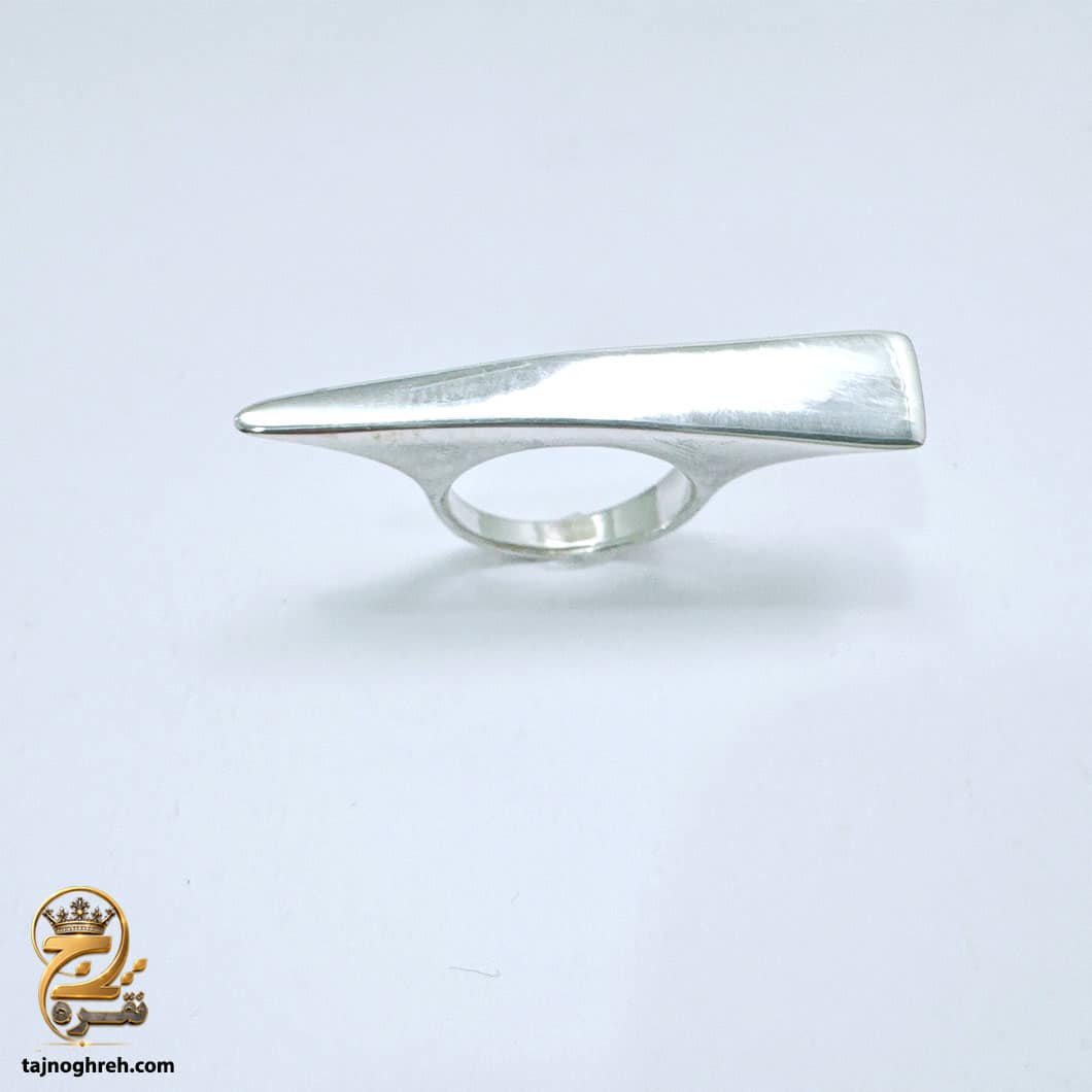 women-silver-ring-rsw-f75 انگشتر نقره زنانه بدون نگین مدل RSW F75