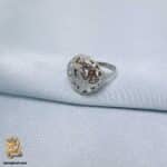 انگشتر نقره زنانه طرح گل بدون نگین مدل RSW F78 IMAGE1