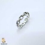انگشتر نقره زنانه بدون نگین مدل RSW F79