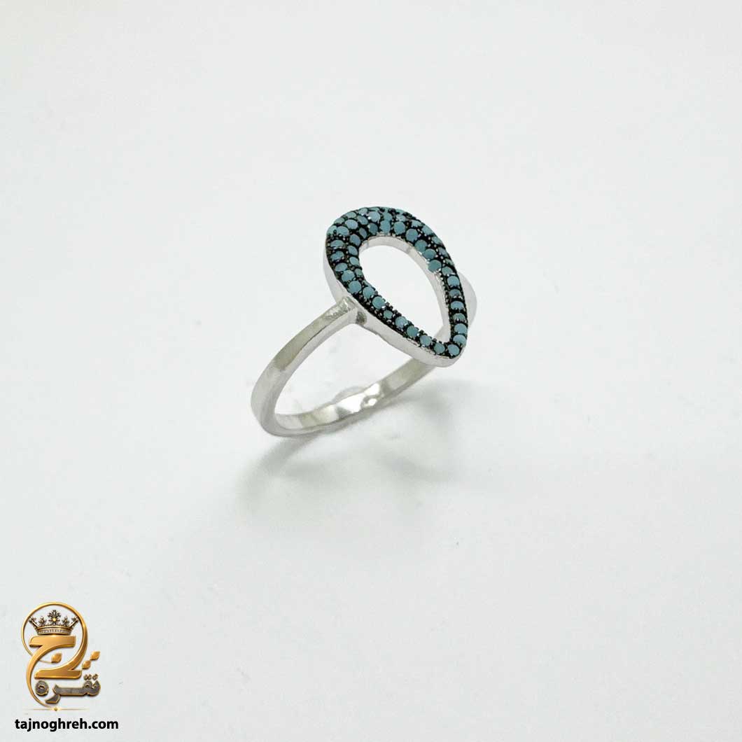women-silver-ring-rsw-f80-3 انگشتر نقره زنانه ظریف مدل RSW F80
