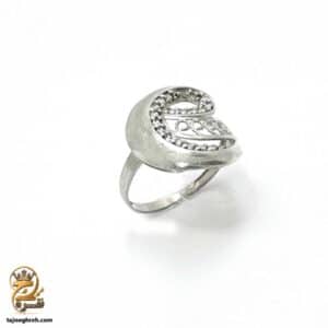 انگشتر نقره زنانه طرح فانتزی سبک مدل RSW F84