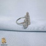 انگشتر نقره زنانه طرح طاووس مدل RSW F86 IMAGE4