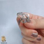 انگشتر نقره زنانه مجلسی نگین دار مدل RSW F87 IMAGE2
