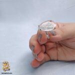 انگشتر نقره زنانه مجلسی طرح اشکی مدل RSW F95 IMAGE4