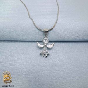 گردنبند نقره دخترانه فرشته مدل ZSW Z134