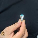 انگشتر دست ساز فیروزه نیشابور مدل HSR M52 IMAGE3