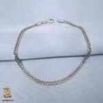 دستبند نقره پسرانه کارتیه دوبل مدل BSM B126