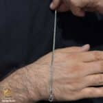دستبند نقره پسرانه کارتیه دوبل مدل BSM B126 IMAGE3