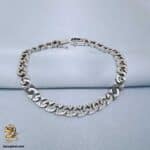 دستبند نقره مردانه خاص مدل BSM B129