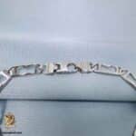 دستبند پلاک دار نقره مردانه مدل BSM B131 IMAGE3