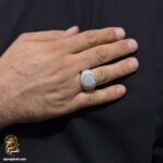 انگشتر نقره مردانه رولکس جواهری مدل RSM K165 IMAGE4