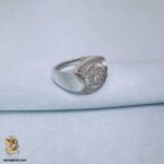 انگشتر نقره مردانه اسپرت جواهری مدل RSM K166 IMAGE3