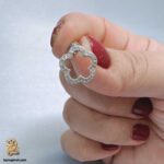 گوشواره نقره زنانه طرح ونکلیف مدل ESW E133 IMAGE2