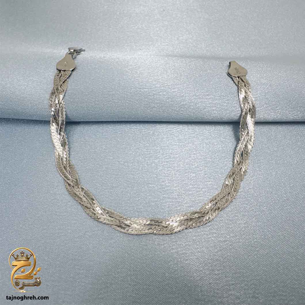 دستبند نقره زنانه ماری مدل DSW D107